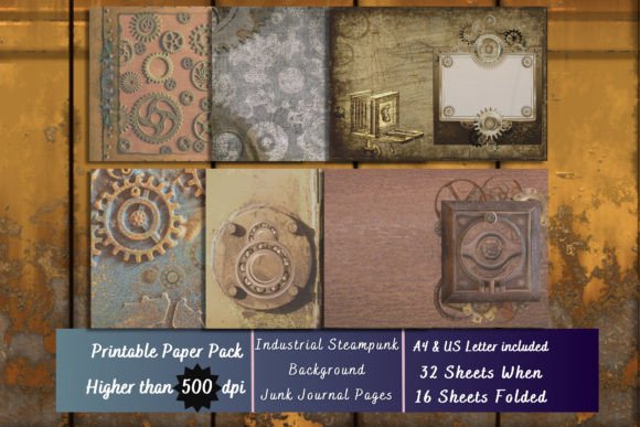 Download Victorian Steampunk Industrial Pages - Industrial Collection