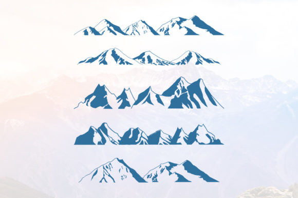 Download Mountains Silhouette Landscape Panoramic - Premium Resources
